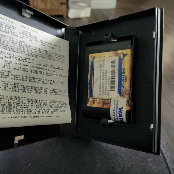 Sega Genesis Sunset Riders Game - Picture 4 of 8